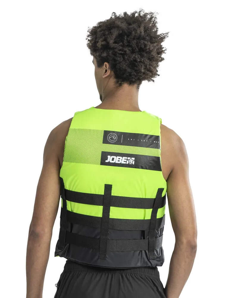Jobe 4 Buckle Vest Lime-1
