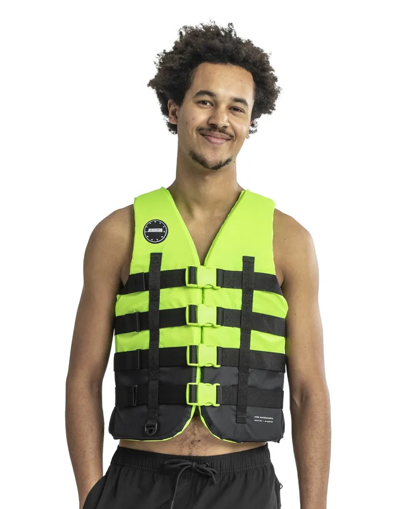 Jobe 4 Buckle Vest Lime