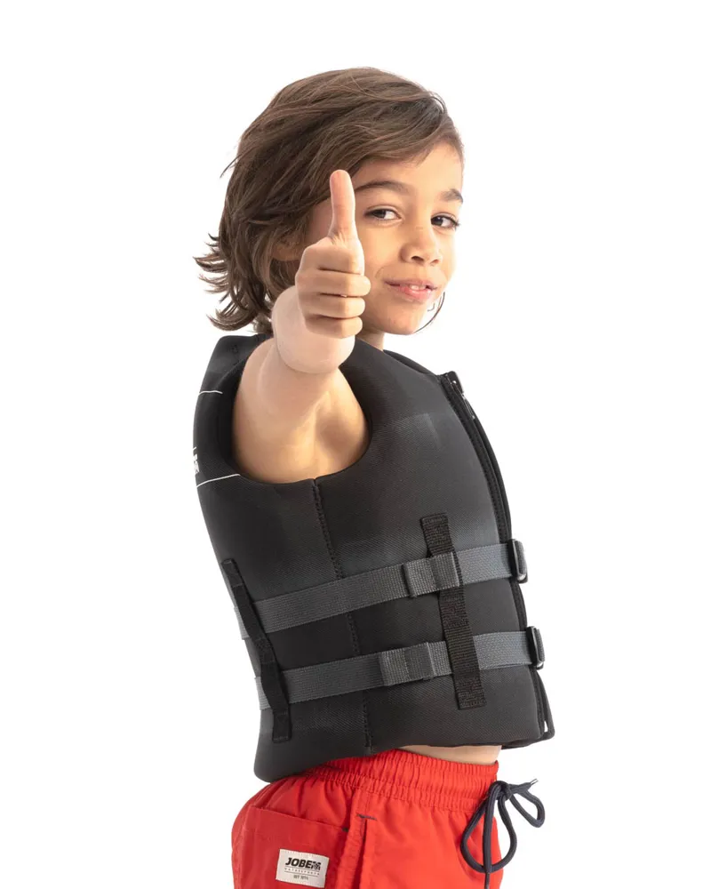 Jobe Neoprene Buoyancy Aid Vest Youth Black-2