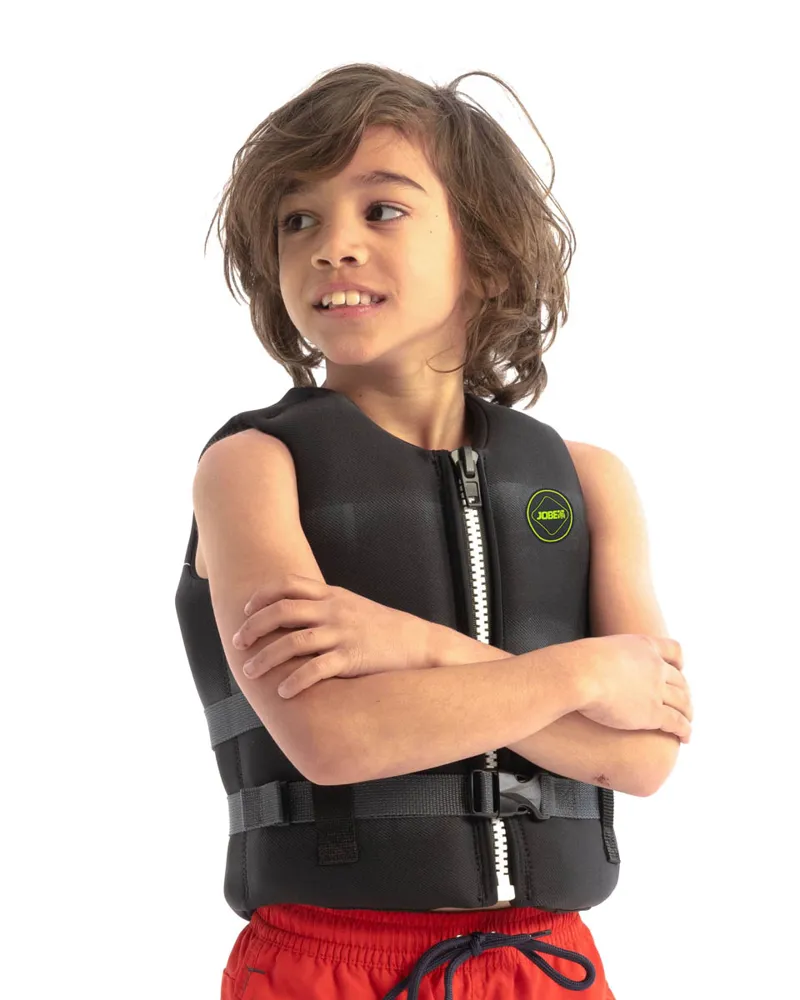 Jobe Neoprene Buoyancy Aid Vest Youth Black