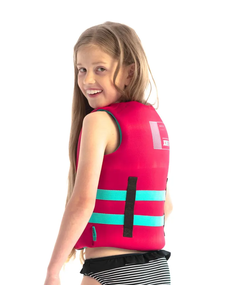 Jobe Neoprene Vest Youth Hot Pink-1