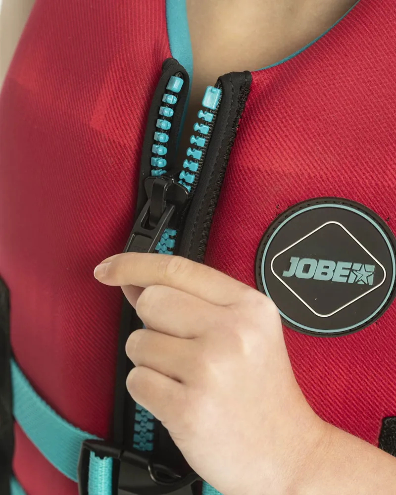 Jobe Neoprene Vest Youth Hot Pink-6