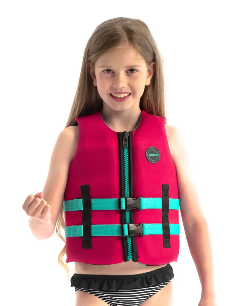Jobe Neoprene Vest Youth Hot Pink