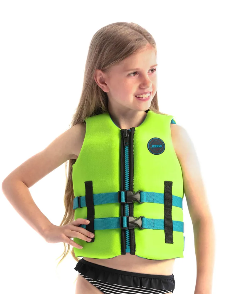 Jobe Neoprene Buoyancy Aid Vest Youth Lime Green