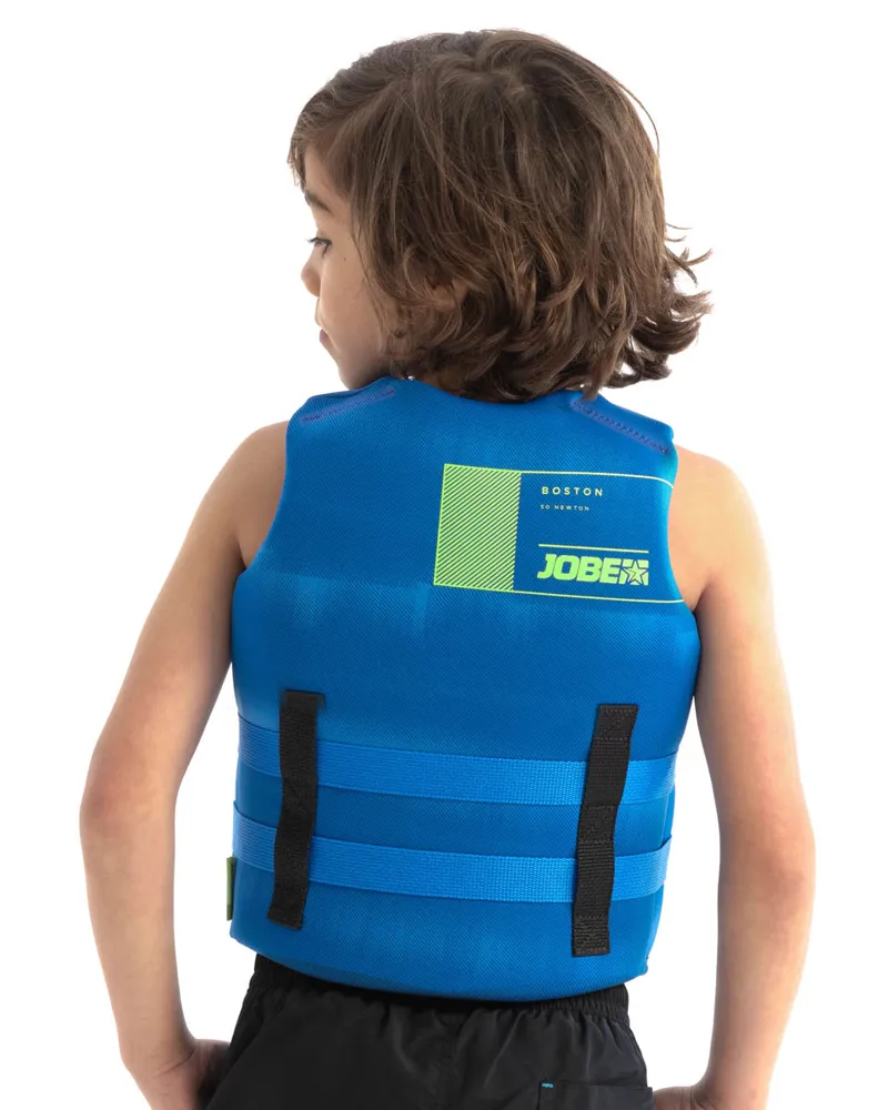 Jobe Neoprene Buoyancy Aid Vest Youth Blue - 116cm/6yrs-1