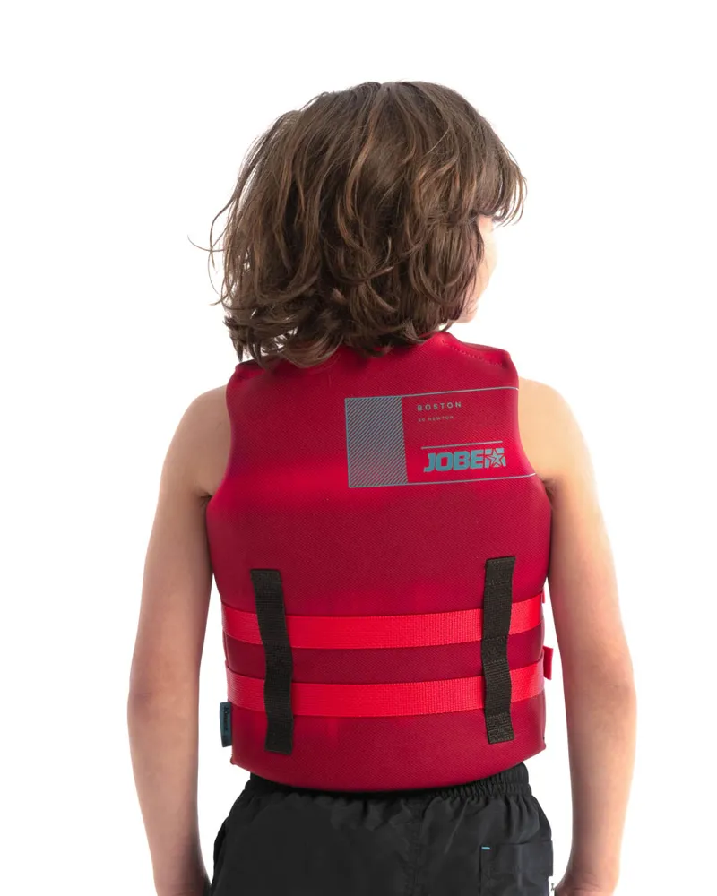 Jobe Neoprene Buoyancy Aid Vest Youth Red-2