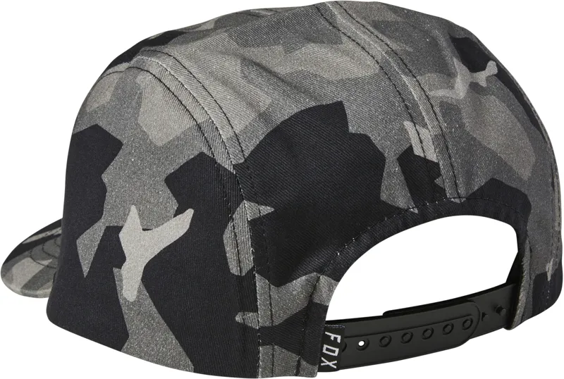 Fox Men's Regiment 5 Panel Hat Black Camo-1