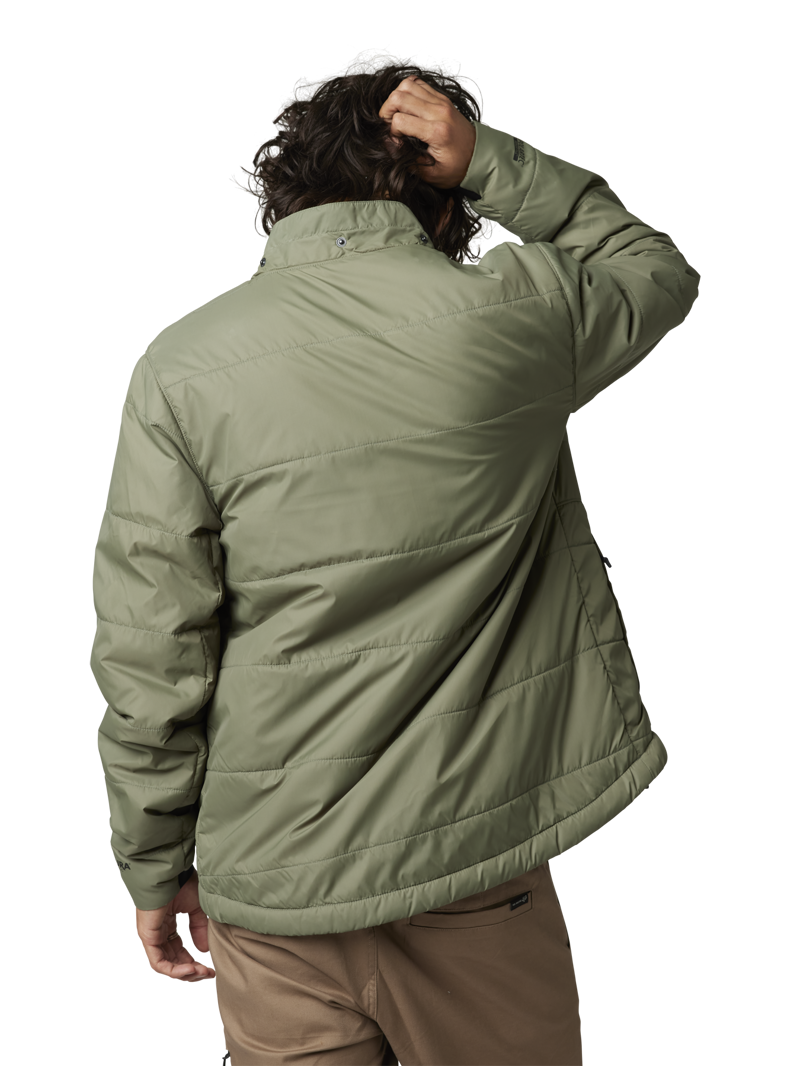 Fox Men's Artillery Jacket Removable Hood Army Green-5
