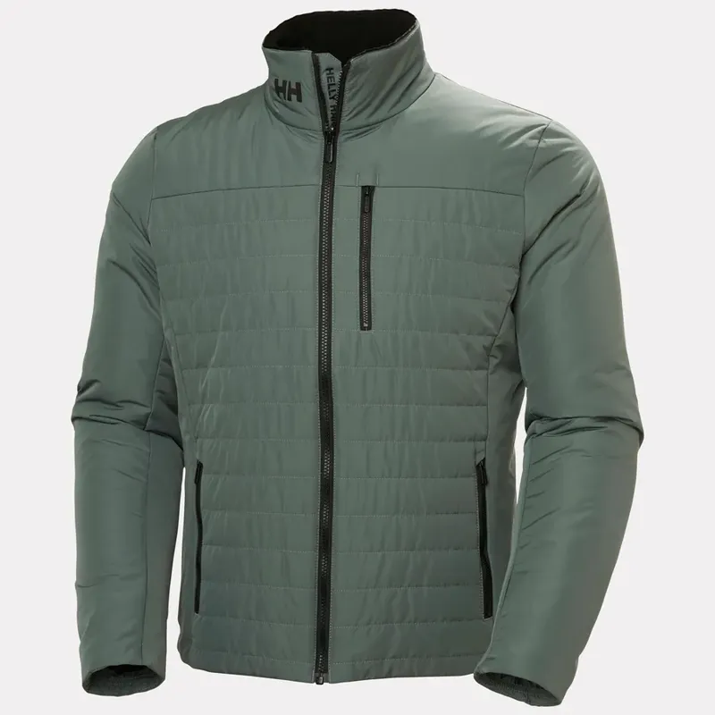 Helly Hansen Men's Crew Insulator Jacket 2.0 -  Grey Cactus