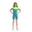 Jobe Boston 2mm Kids Shorty Wetsuit Teal - 140/10yrs