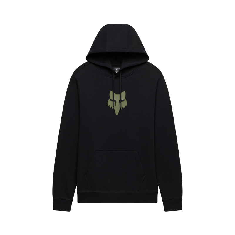 Fox Men's Fox Head Pullover Hoodie - Black/Green