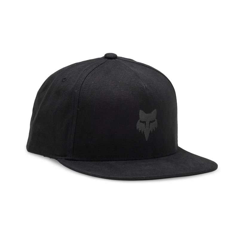 Fox Men's Fox Head Snapback Cap - Black/Charcoal