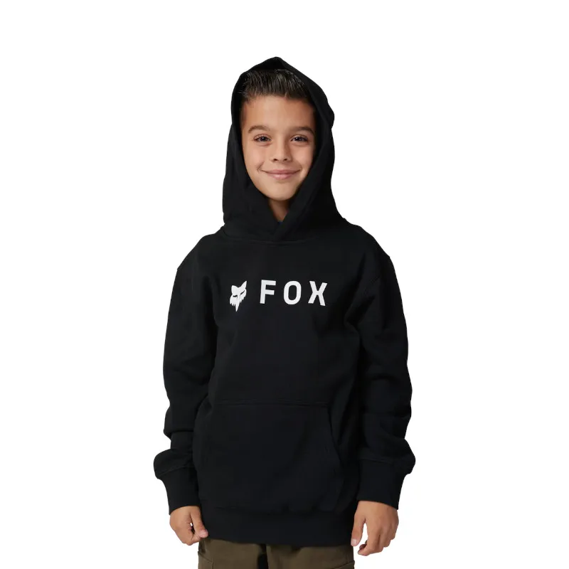 Fox Youth Absolute Pullover Hoodie - Black-2