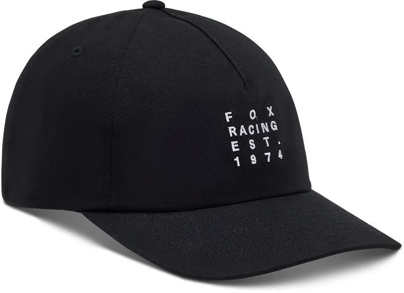 Fox Est.1794 Adjustable Cap - Black