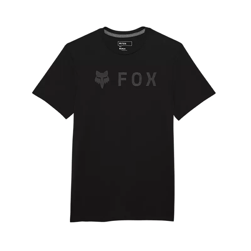 Fox Men's Absolute SS Tech Tee - Black/Black
