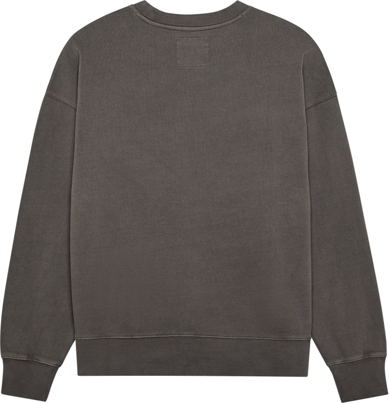 Fox Men's Wordmark Oversized Crew Sweat - Pewter XL and 2XL-1