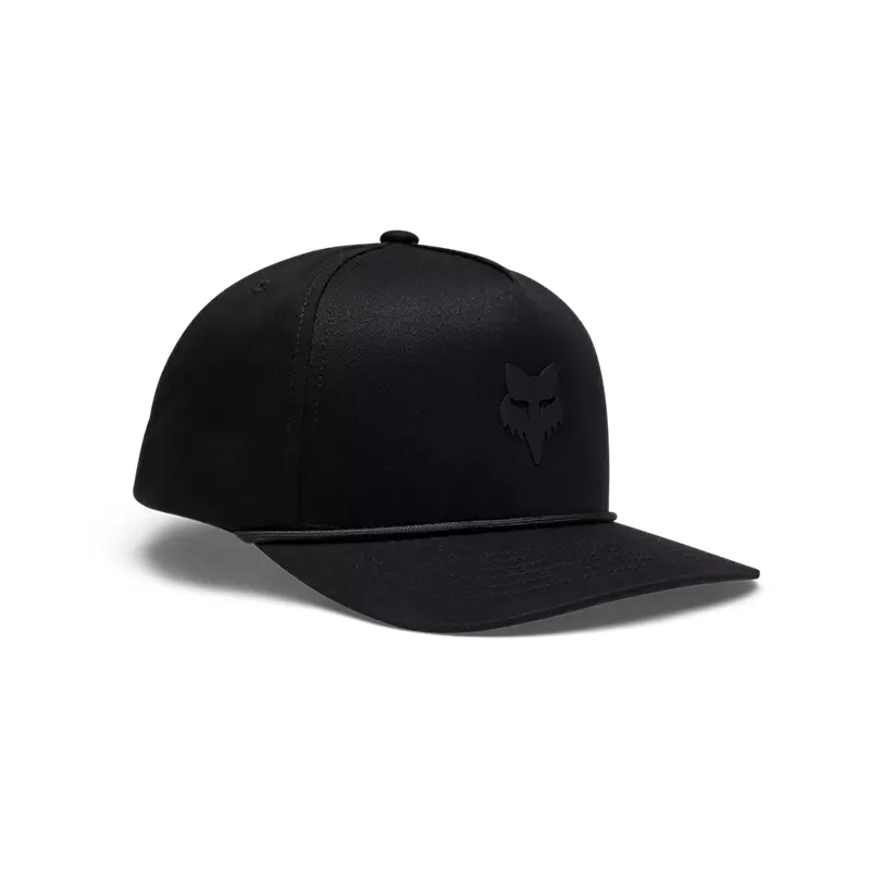 Fox Men's Fox Head Rope Cap - Black/Black