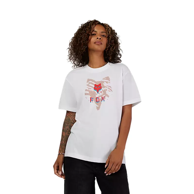Fox Women's Elevated SS Tee - White-2