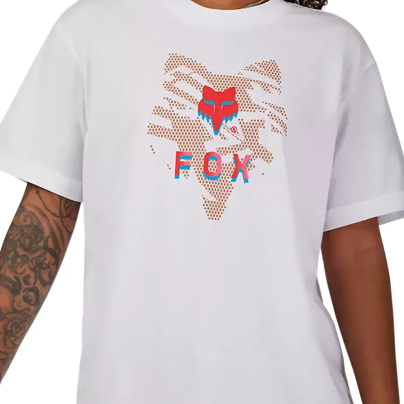 Fox Women's Elevated SS Tee - White-4