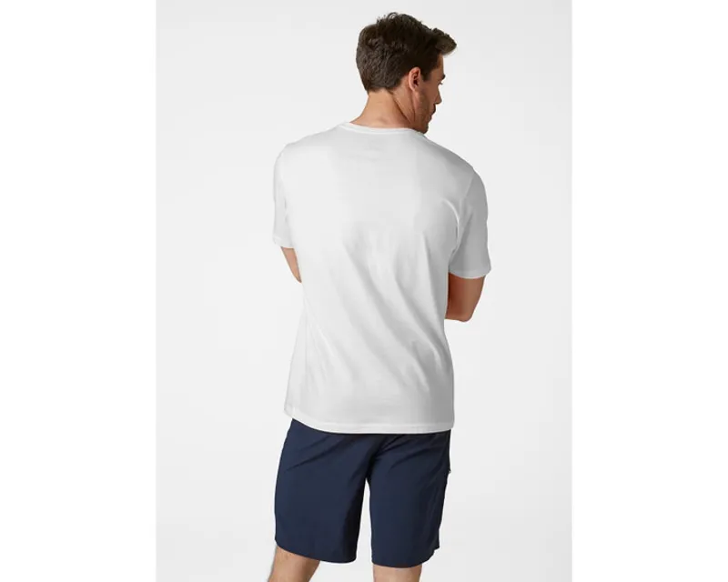 Helly Hansen Men's HH Logo T-Shirt White-3
