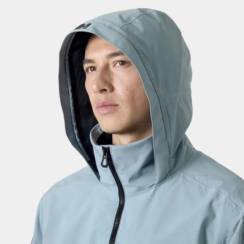 Helly Hansen Men's HP Racing Hooded Jacket 2.0 - Windy Blue-4
