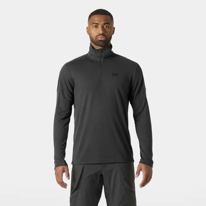 Helly Hansen Men's HP 1/2 Zip Pullover 2.0 - Ebony-2