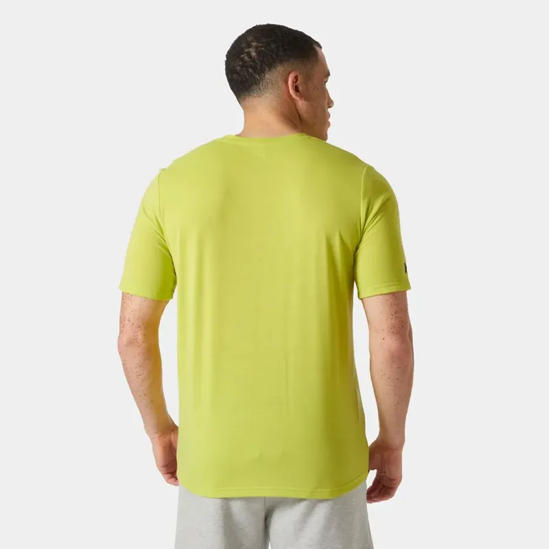 Helly Hansen Men's HP Race Graphic SS Tee -  Cyber Lime-3