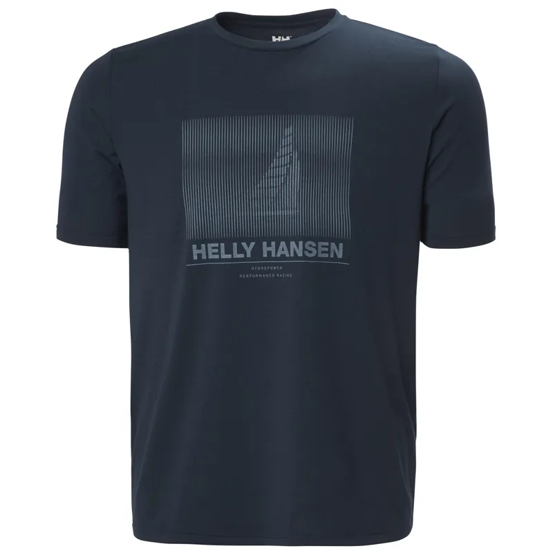 Helly Hansen Men's HP Race Graphic SS Tee Navy
