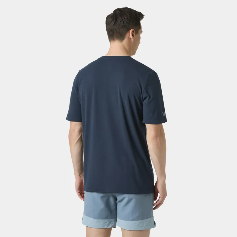 Helly Hansen Men's HP Race Graphic SS Tee Navy-3