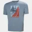 Helly Hansen Men's HP Race Graphic SS Tee - Washed Navy