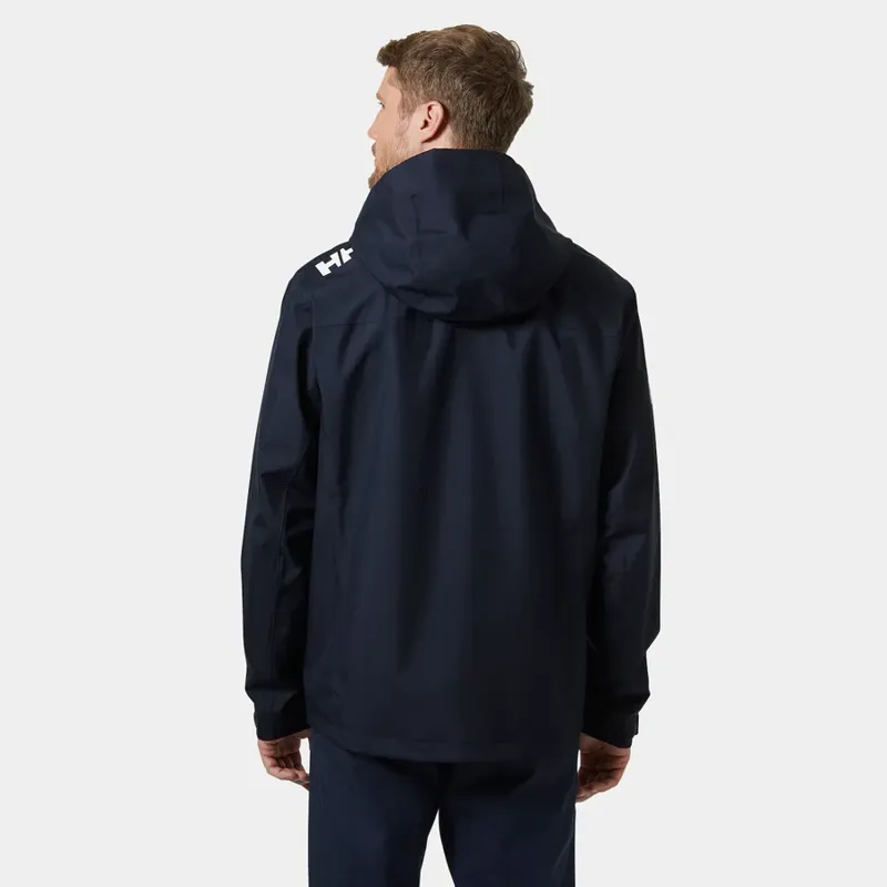 Helly Hansen Men's Crew Hooded Jacket 2.0 - Navy-3