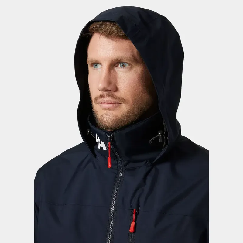 Helly Hansen Men's Crew Hooded Jacket 2.0 - Navy-4