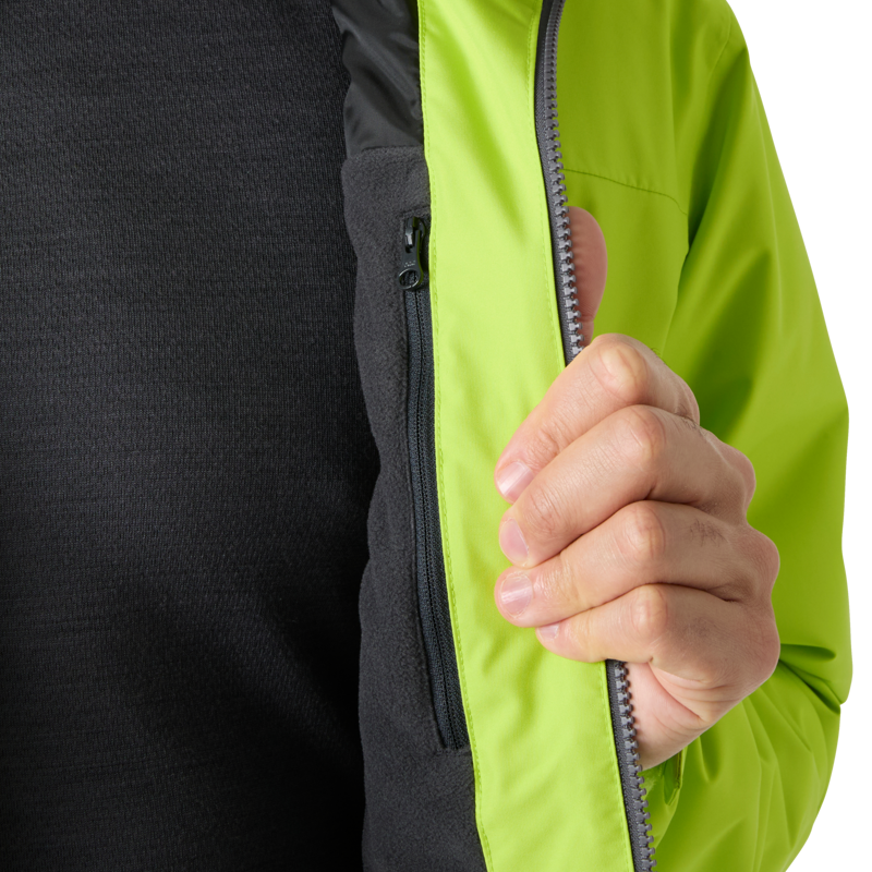 Helly Hansen Men's Crew Midlayer Jacket 2.0 - Luminous Green-9