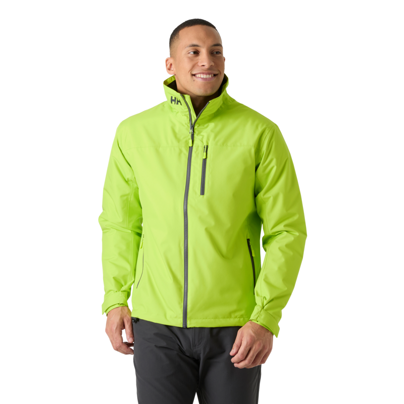 Helly Hansen Men's Crew Midlayer Jacket 2.0 - Luminous Green-2