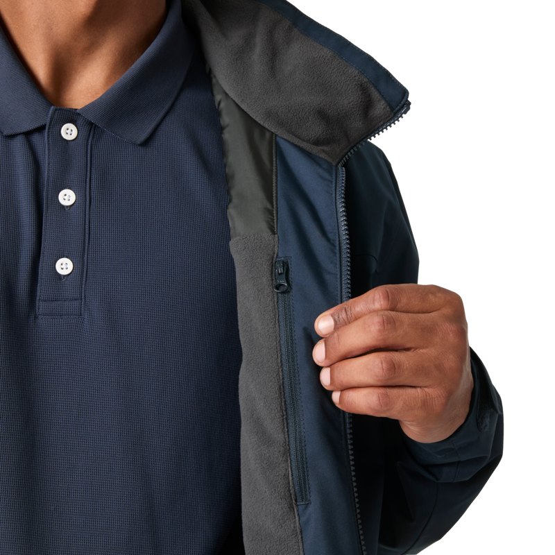 Helly Hansen Men's Crew Midlayer Jacket 2.0 - Navy-8