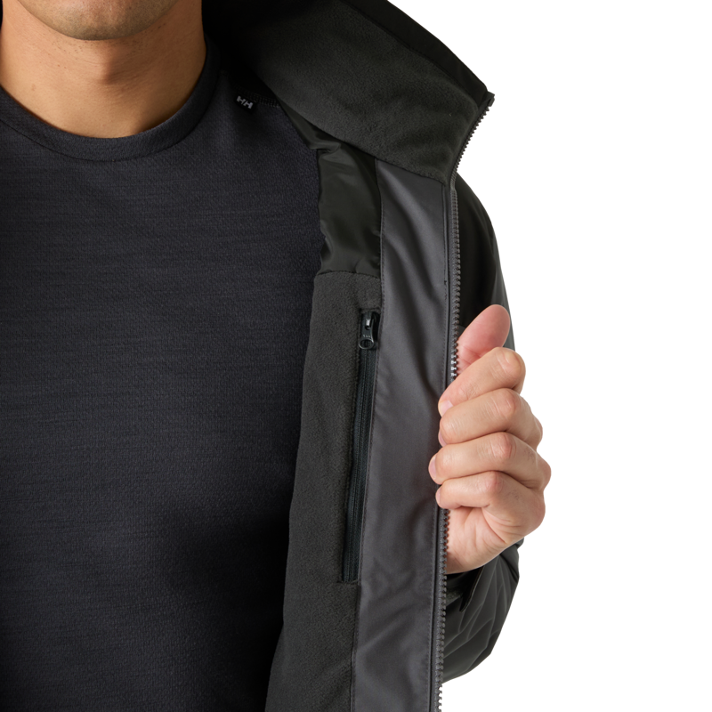 Helly Hansen Men's Crew Midlayer Jacket 2.0 - Thunder-8
