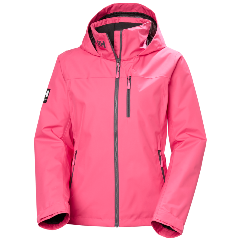 Helly Hansen Women's Crew Hooded Midlayer Jacket 2.0 - Hot Pink