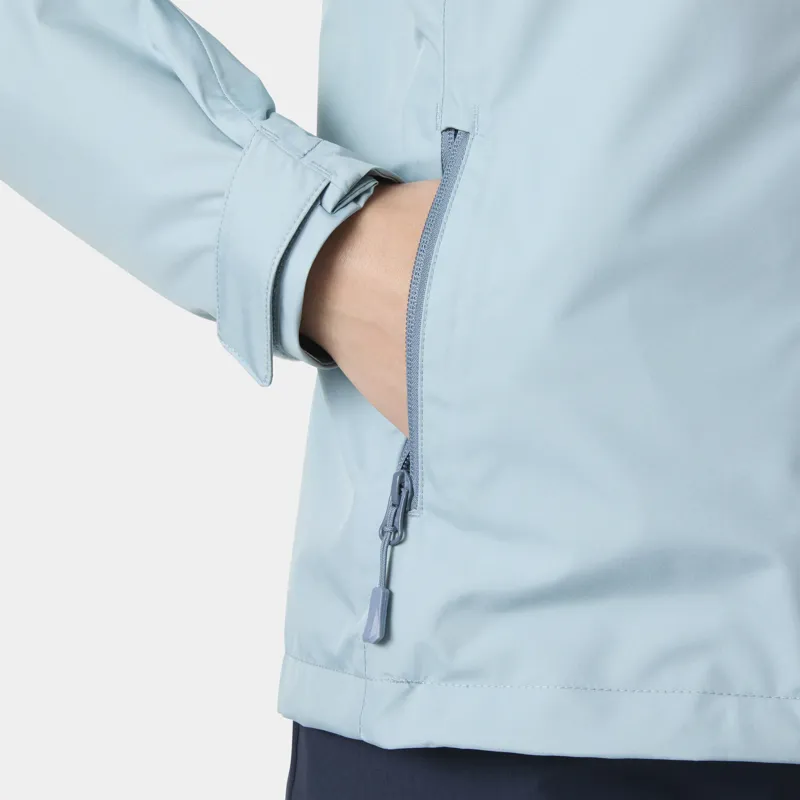 Helly Hansen Women's Crew Hooded Midlayer Jacket 2.0 Windy Blue-8
