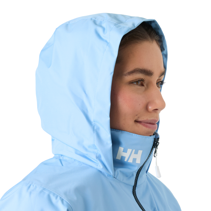 Helly Hansen Women's Crew Hooded Midlayer Jacket 2.0 - Bright Blue-4