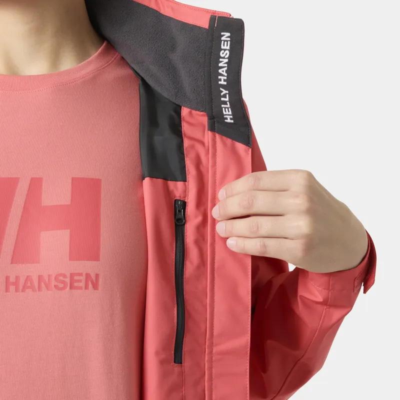 Helly Hansen Women's Crew Jacket 2.0 Sunset Pink-4