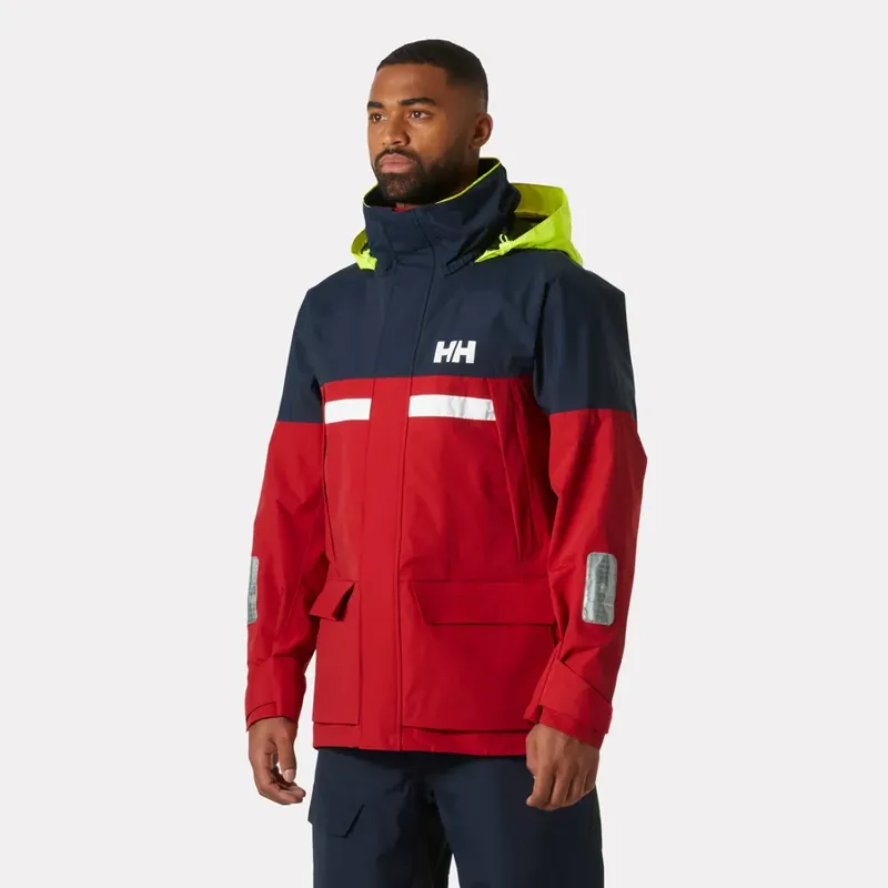 Helly Hansen Men's Pier 4.0 Jacket - Red-2