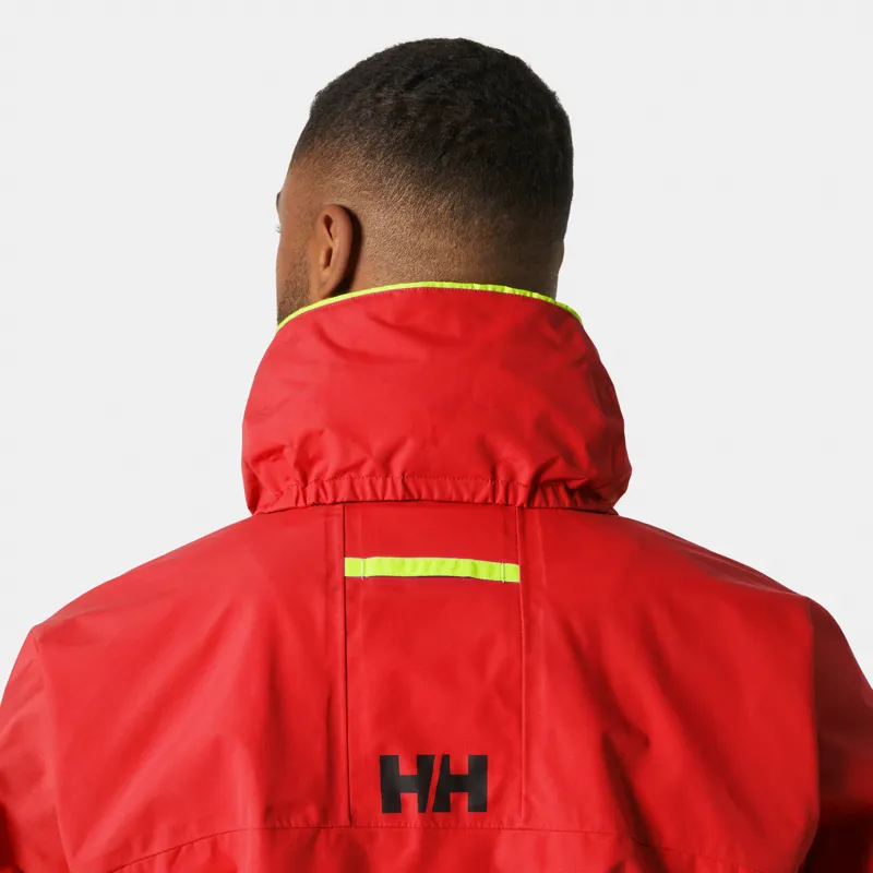 Helly Hansen Men's Pier 4.0 Jacket Alert Red-4