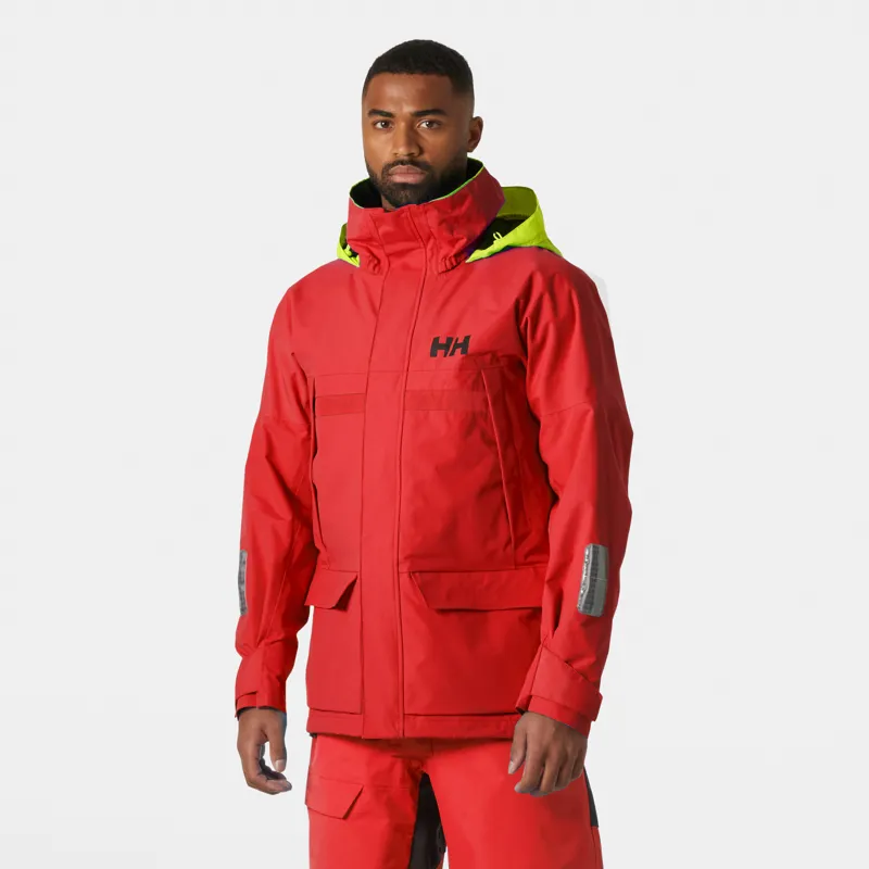 Helly Hansen Men's Pier 4.0 Jacket Alert Red-1