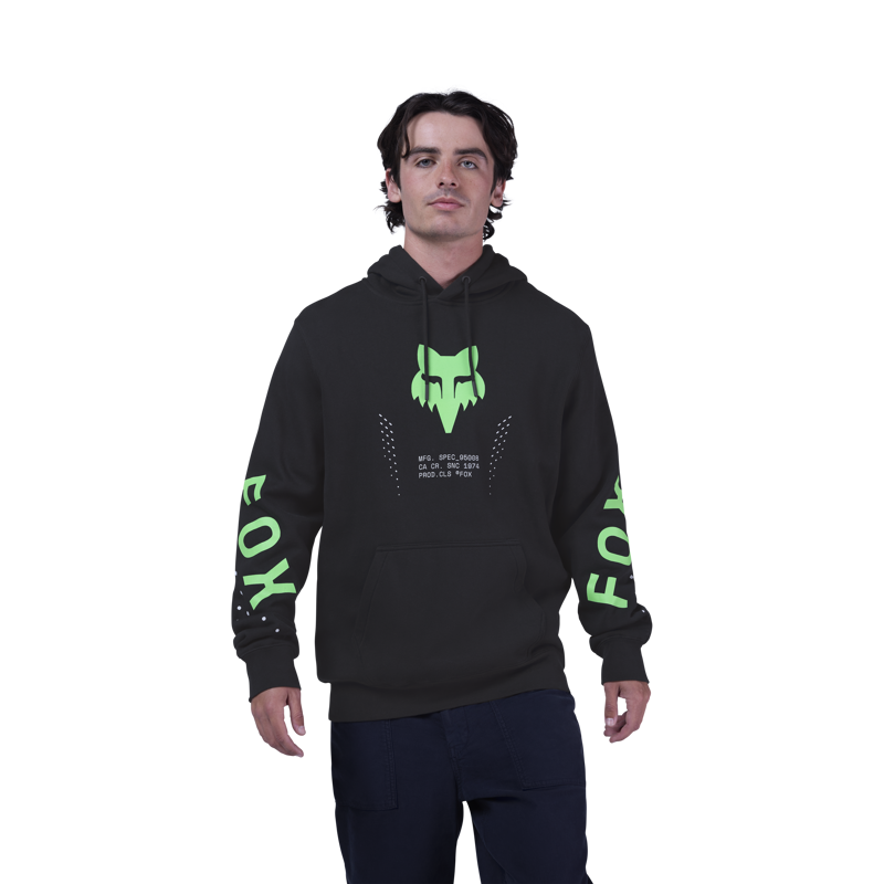 Fox Men's Shield Pullover Hoodie - Black-2