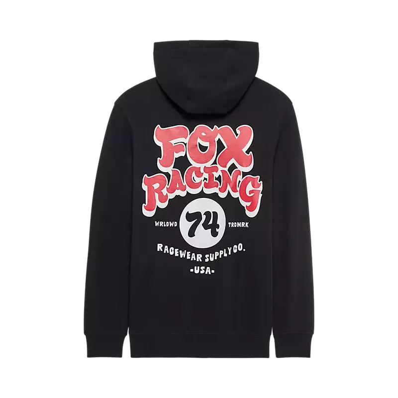 Fox Men's Racewear Pullover Hoodie - Black-1