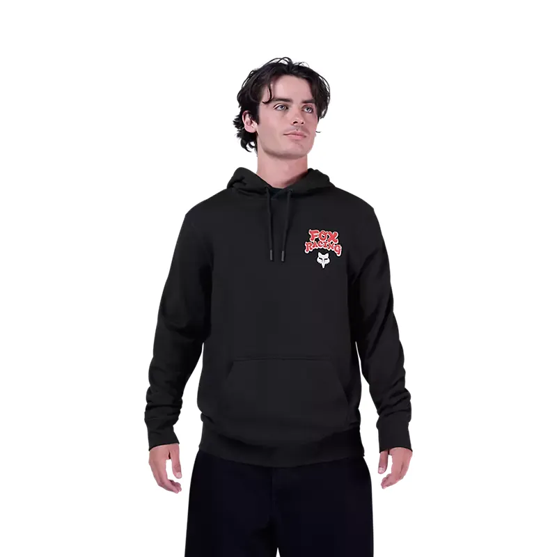Fox Men's Racewear Pullover Hoodie - Black-3