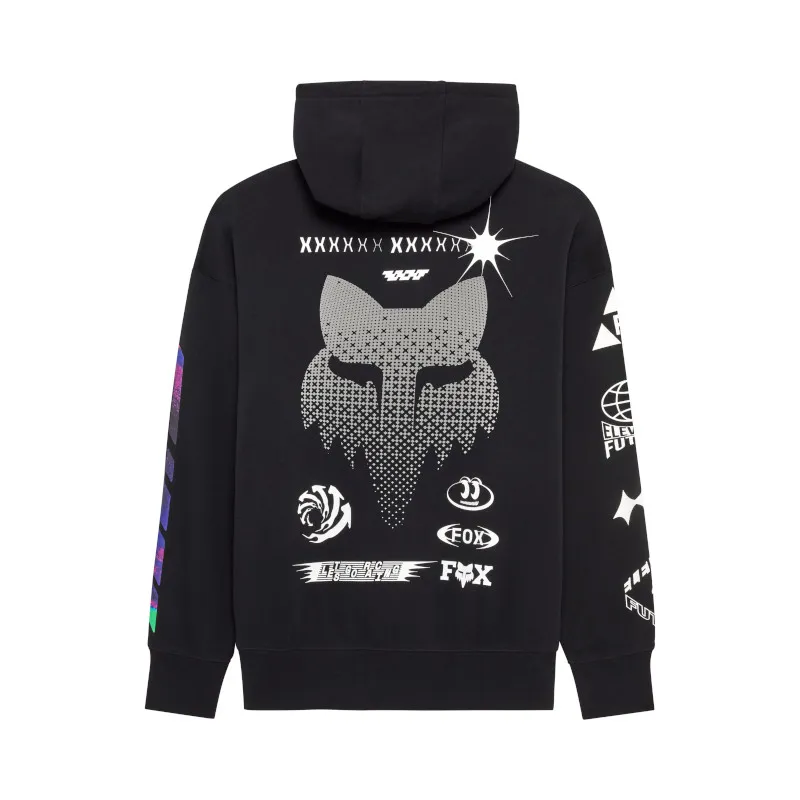 Fox Men's Image Cosmo Oversized Pullover Hoodie - Black-1