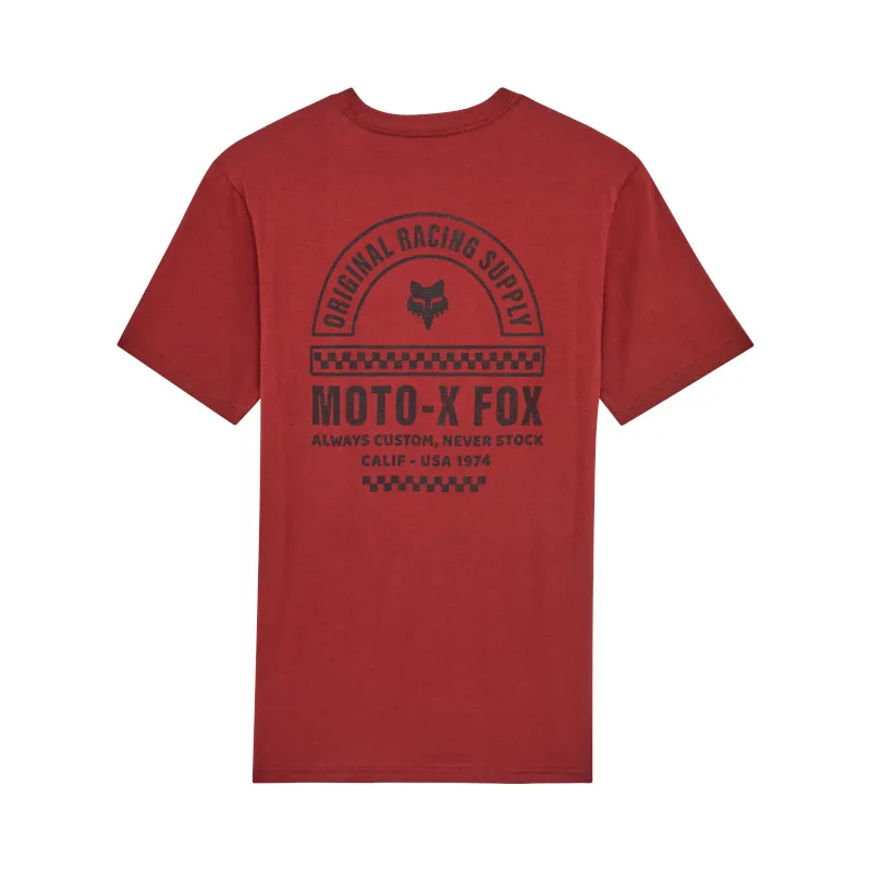 Fox Men's Victory SS Premium Tee - Rust-1