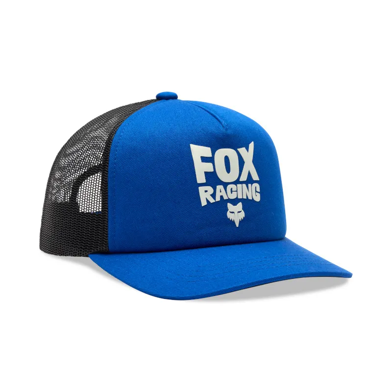 Fox Youth Bolt Mesh Trucker Cap - Blue
