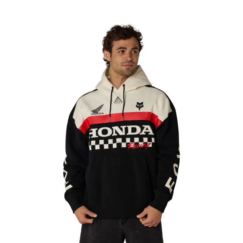Fox Men's Honda Heavyweight Hoodie - Black-2